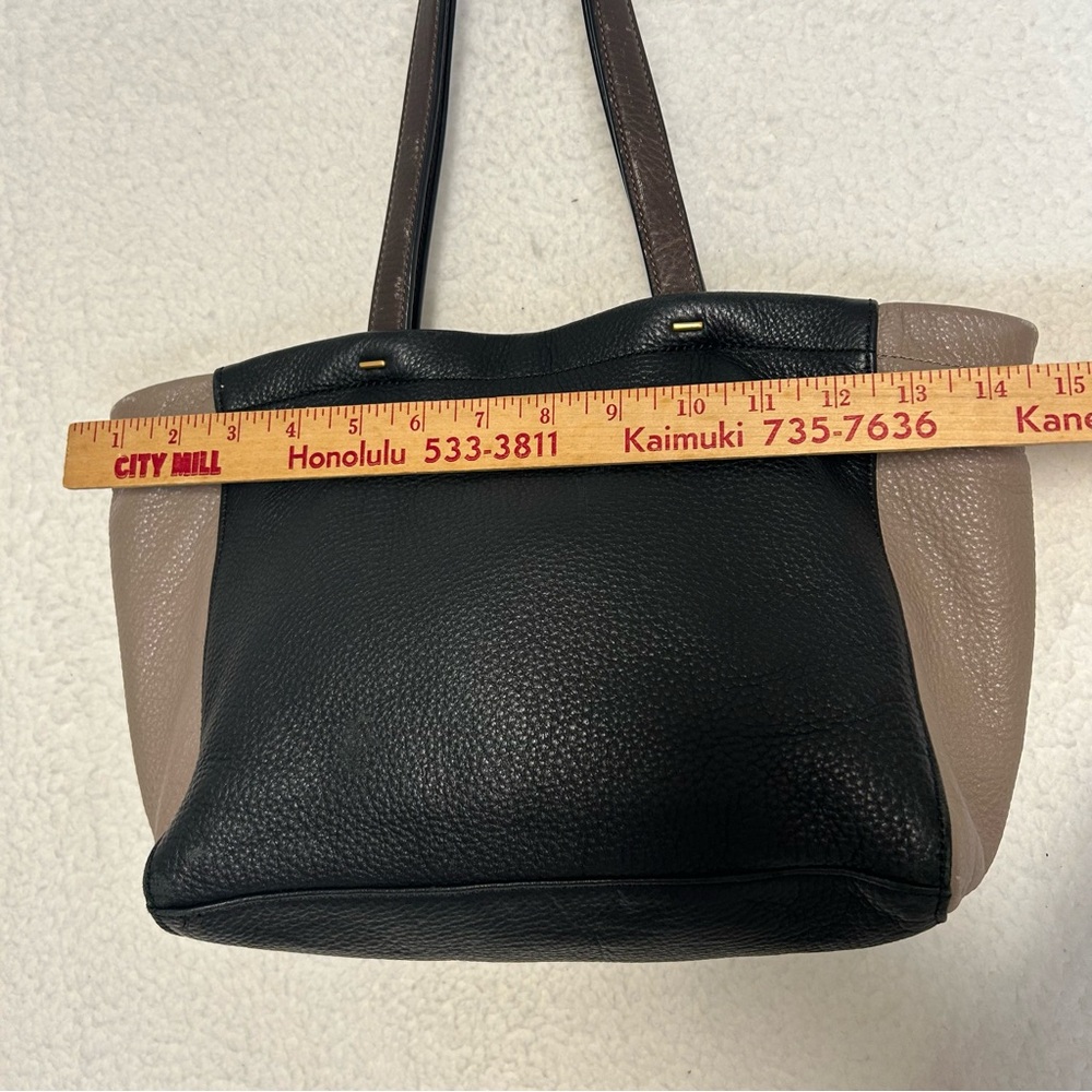 Marc By Marc Jacobs‎ Pebble Leather Tote Bag Purse Brown Black - Picture 5 of 16